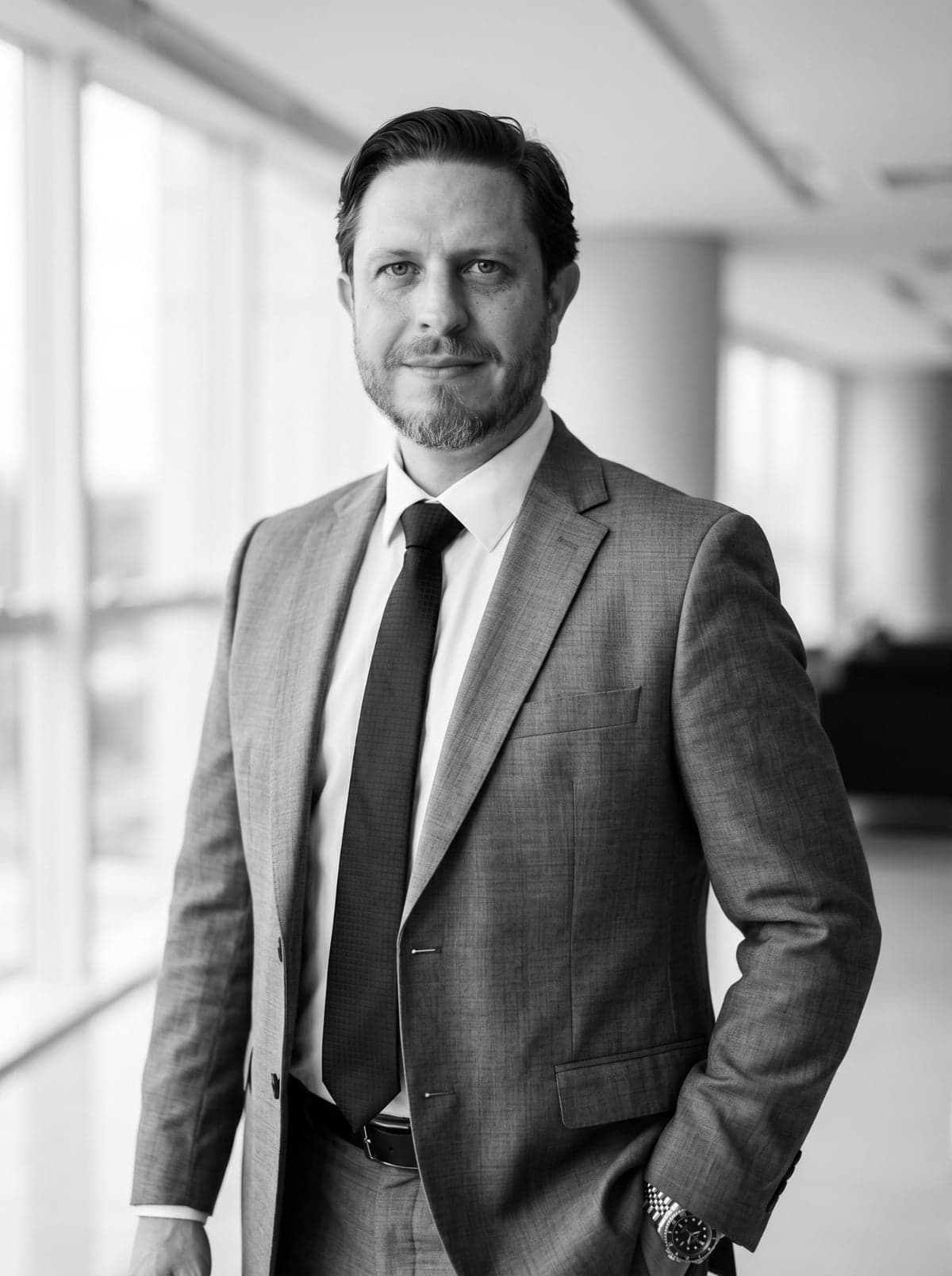 Pablo Felipe Silva, advogado empresarial, no escritório em Presidente Prudente/SP